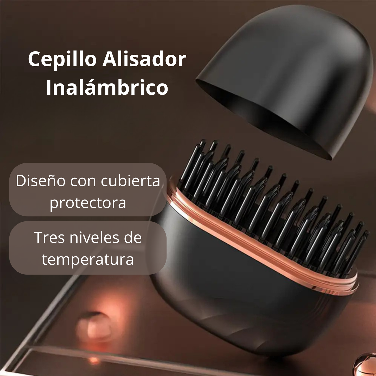 Minicepillo alaciador