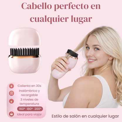 Minicepillo alaciador
