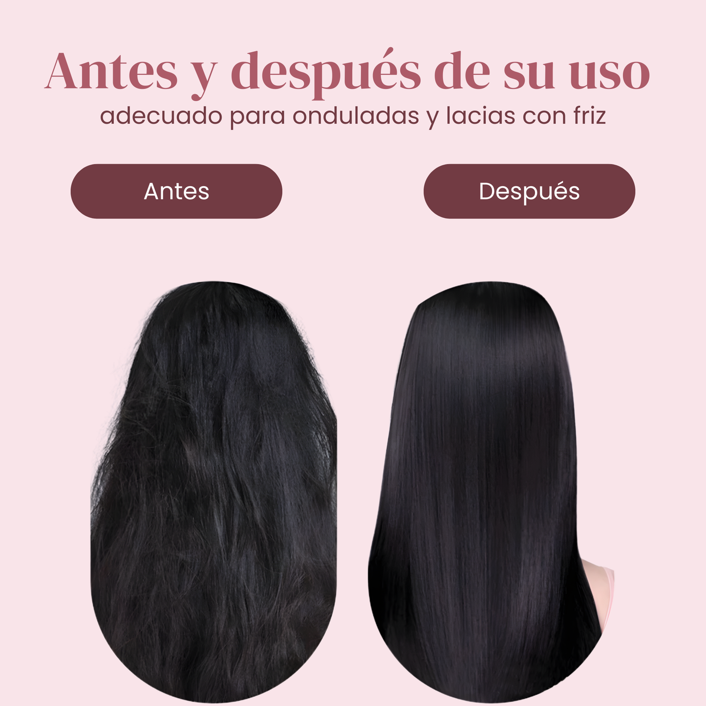Minicepillo alaciador